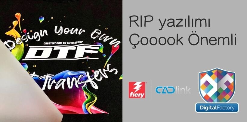 Direkt DTF Film RIP yazılımı CadLink 11