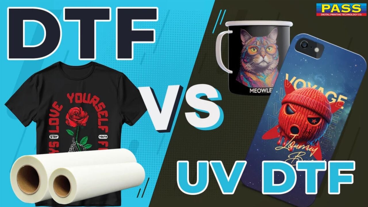 Pass Dijital A.Ş.'den DTF veya UV DTF Printer Karşılaştırması
