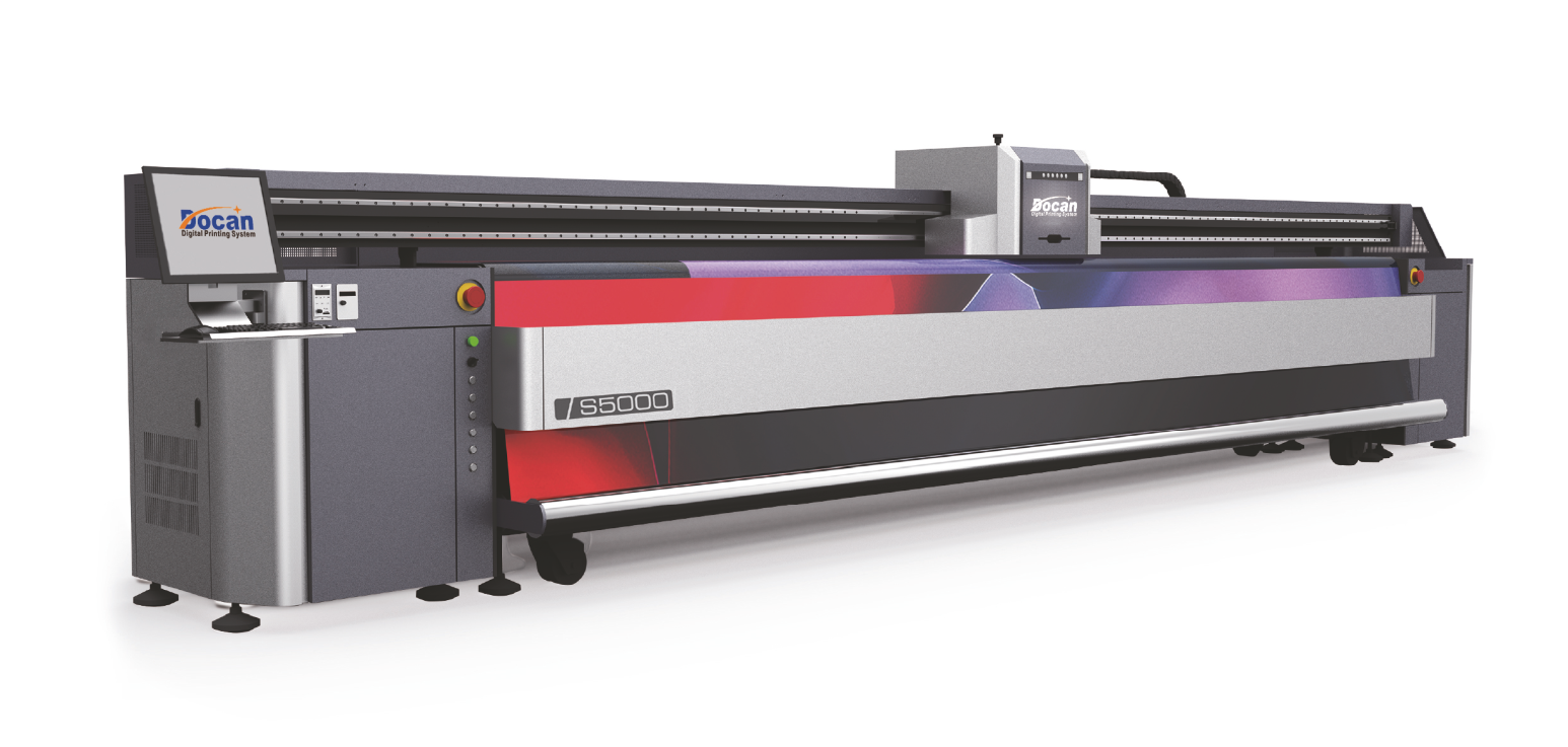 Docan S5200 5m Solvent Baskı Makinesi