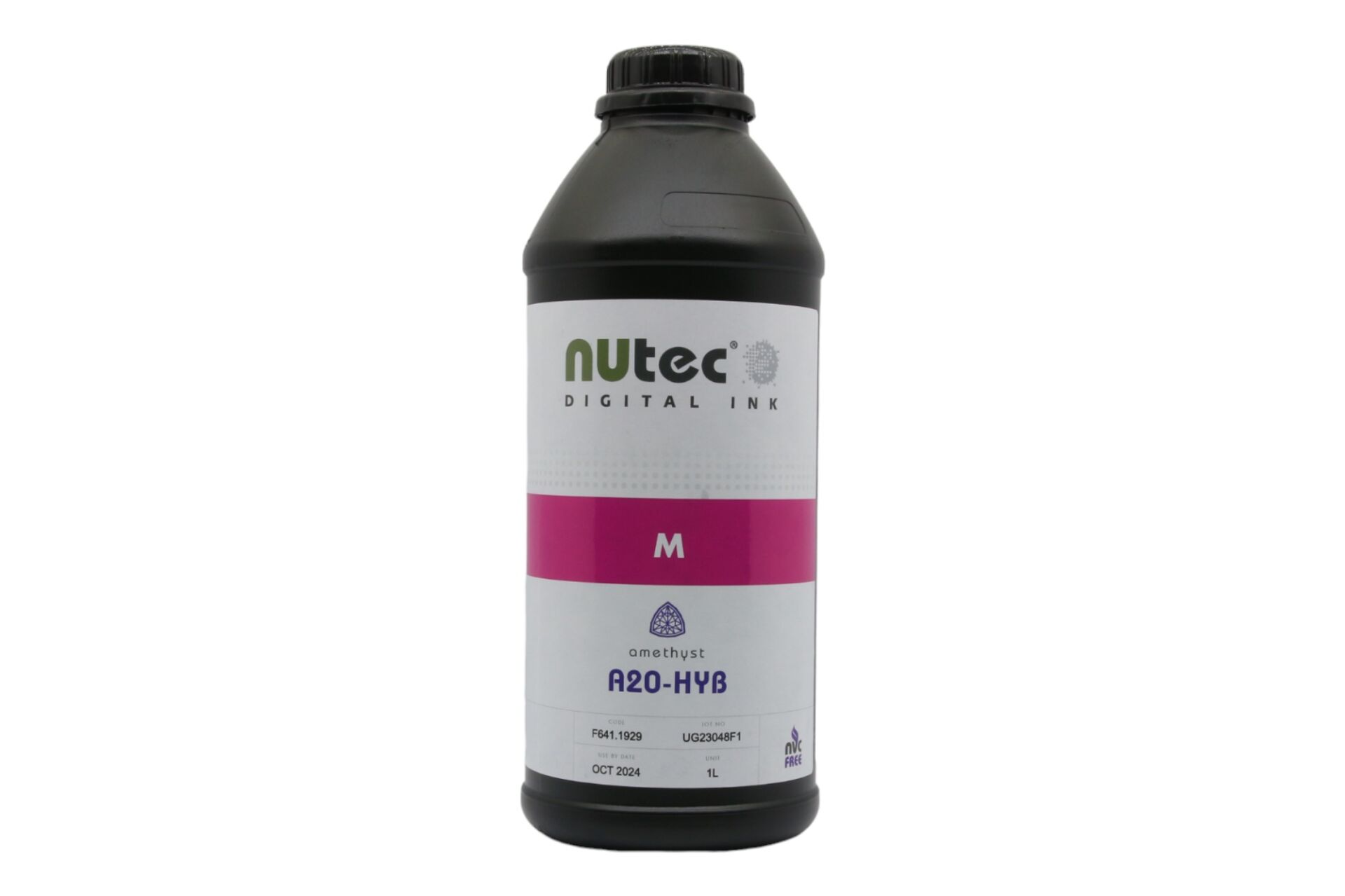 Nutec Amethyst A20 UV Dijital Baskı Boyası 1 Lt. Magenta