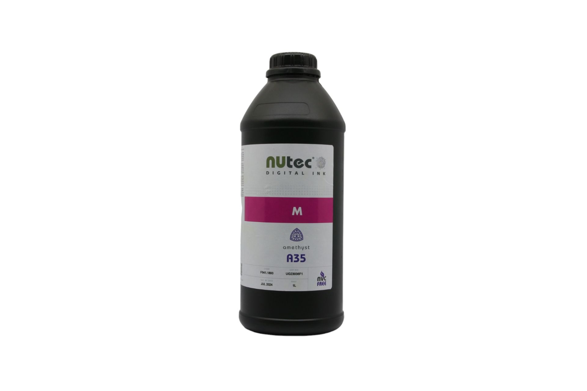 Nutec Amethyst A35 UV Dijital Baskı Boyası 1 Lt. Magenta