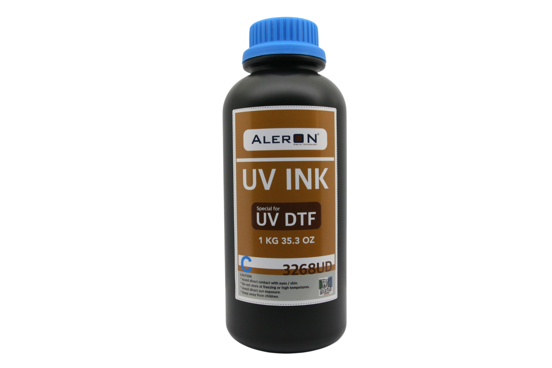 Aleron UV DTF Dijital Baskı Boyası Kore Malı ( 3268UD ) Cyan