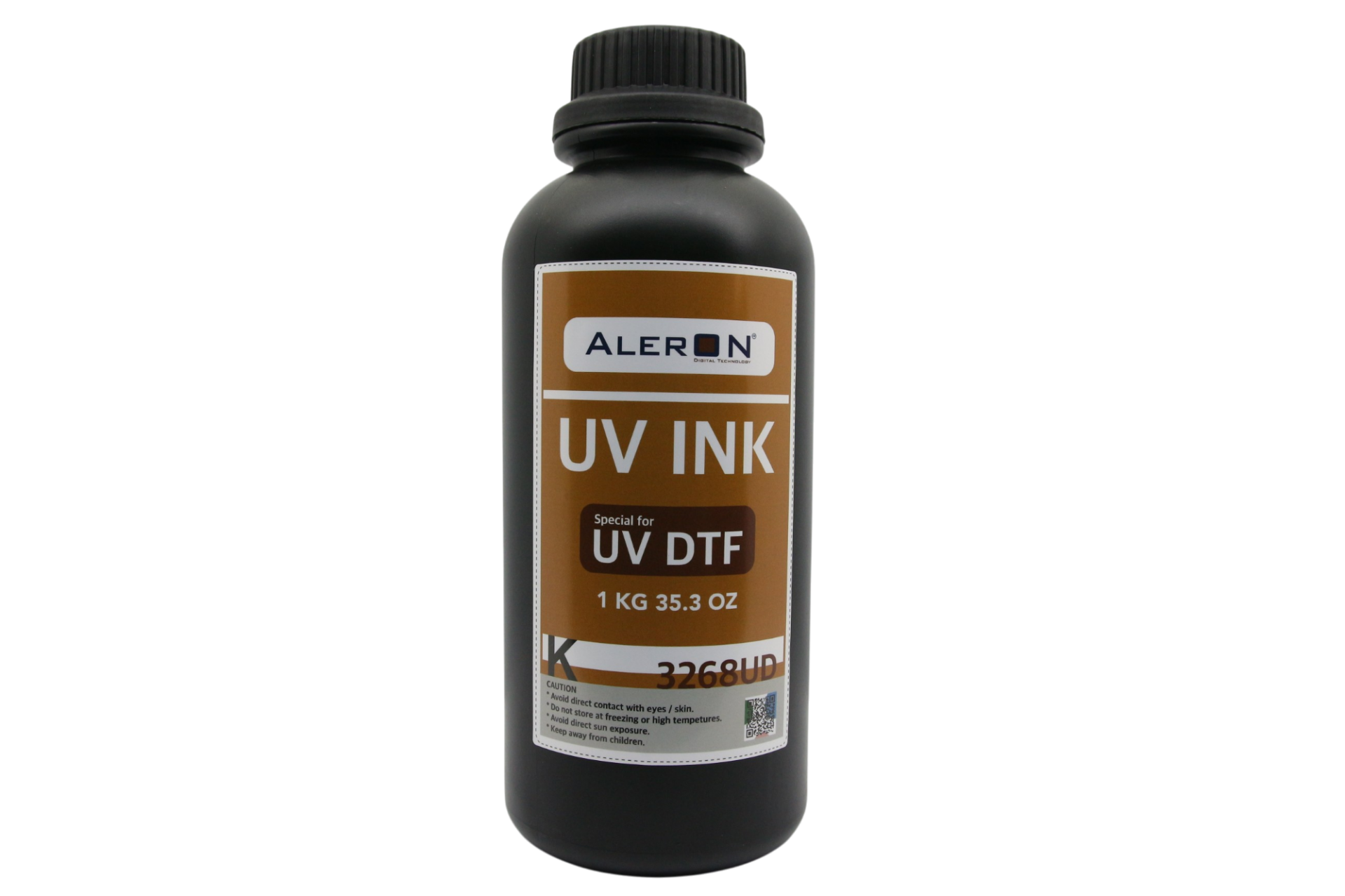 Aleron UV DTF Dijital Baskı Boyası Kore Malı ( 3268UD ) Black