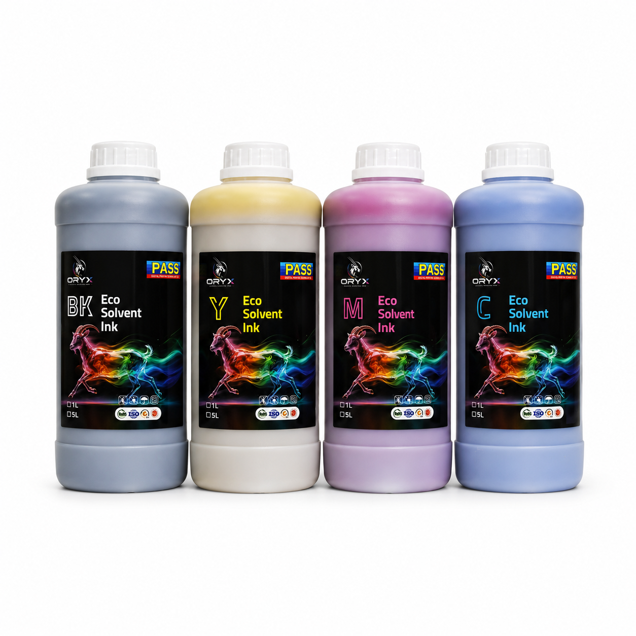 ORYX Solvent Baskı Boyası 24 Ay Solmamazlık  1024i, 512i, 1024, 512