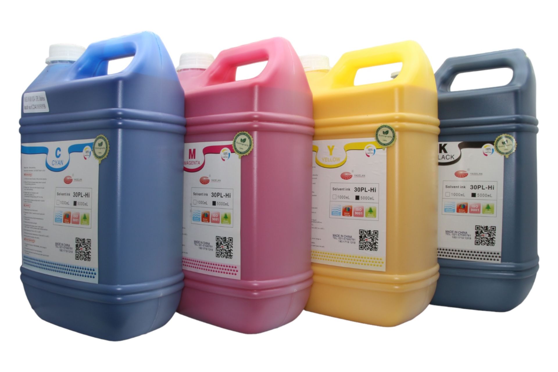 Solvent Dijital Baskı Boyası  1024i 13pl. 512i 30pl. 5 lt. Fiyatıdır.