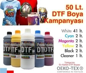 DTF Boya Kampanyası 50 lt. ( Sınırlı Sayıda )