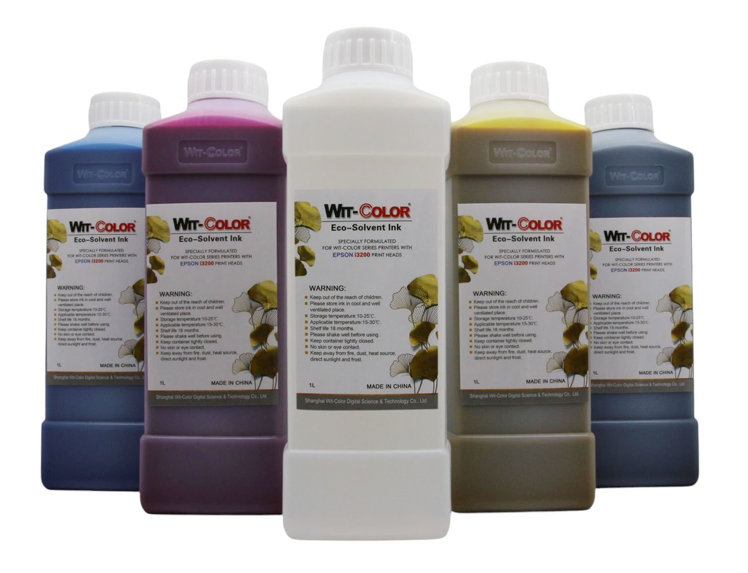 Wit-Color Ekosolvent Baskı Boyası 18 Ay Dış Mekan Garantili