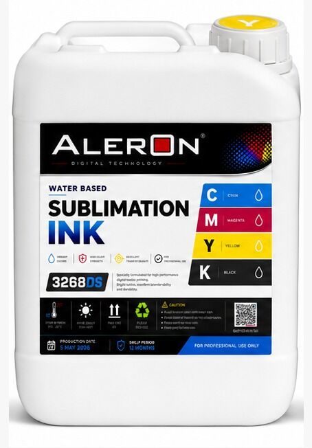 Aleron 5 Lt. Süblimasyon Baskı Boyası Yellow
