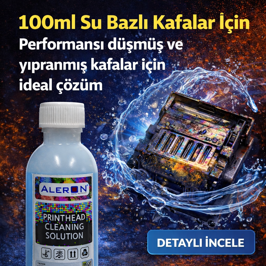 Aleron DTF Cleaner ( Tıkalı Kafalar İçin ) 100 ml.