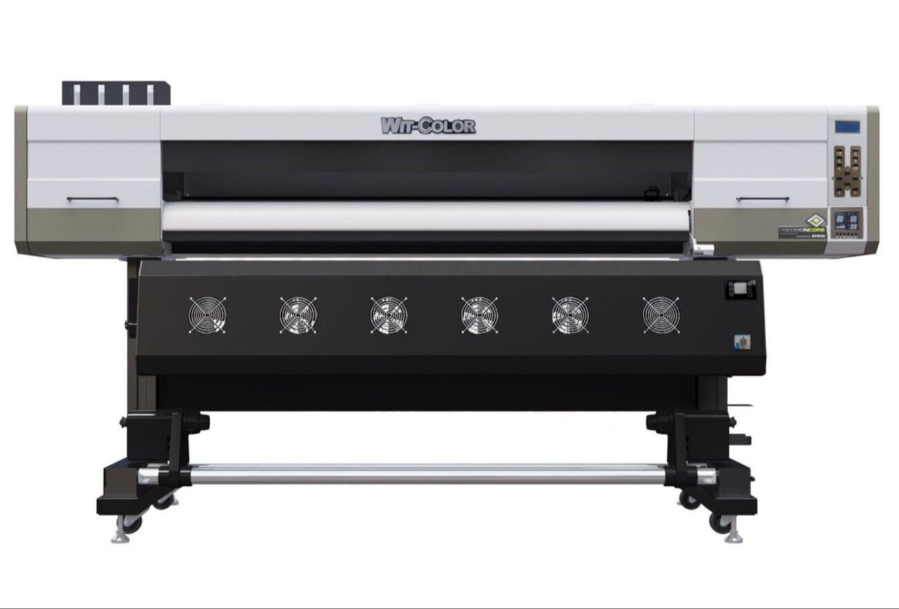 Wit-Color 160cm Ekosolvent Baskı Makinesi