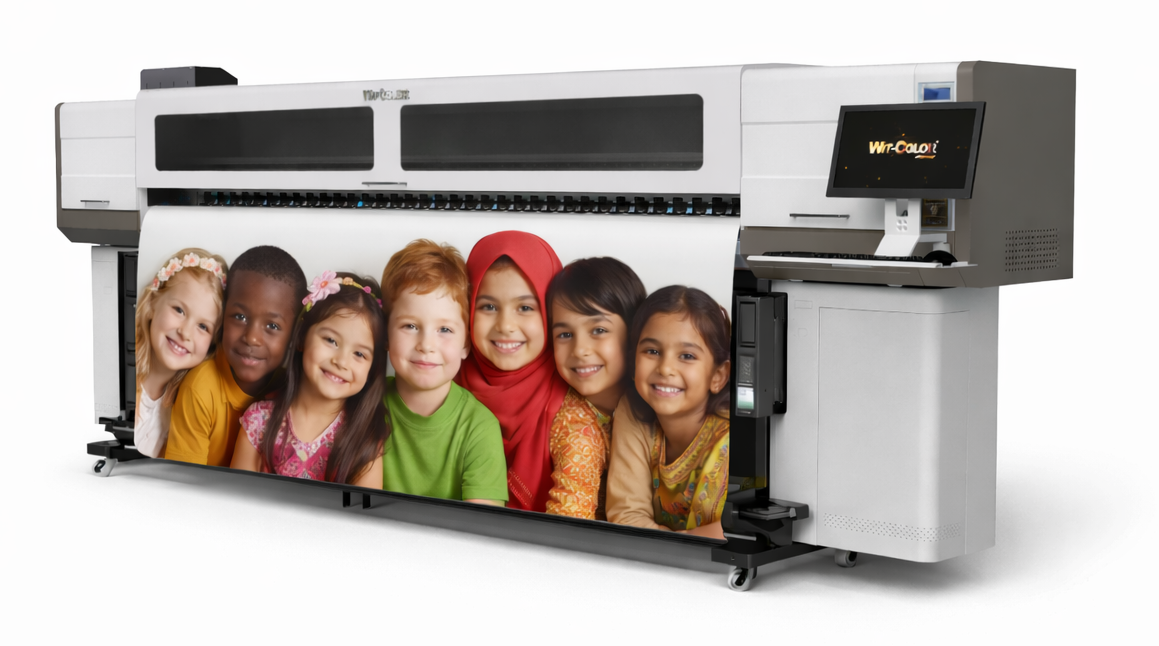 Wit-Color 320cm Ekosolvent Baskı Makinesi