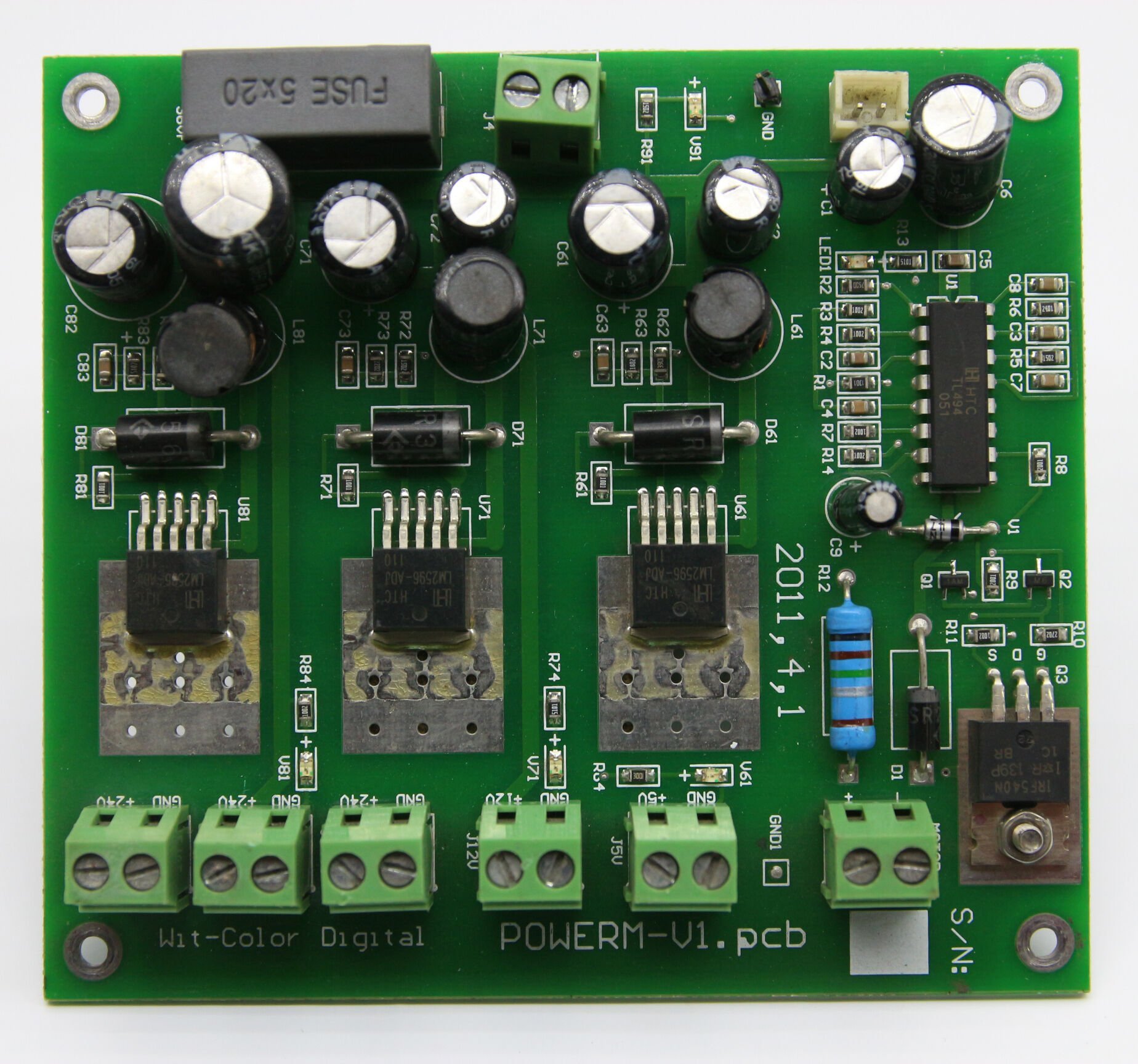 Wit-Color Boya Kontrol Kartı